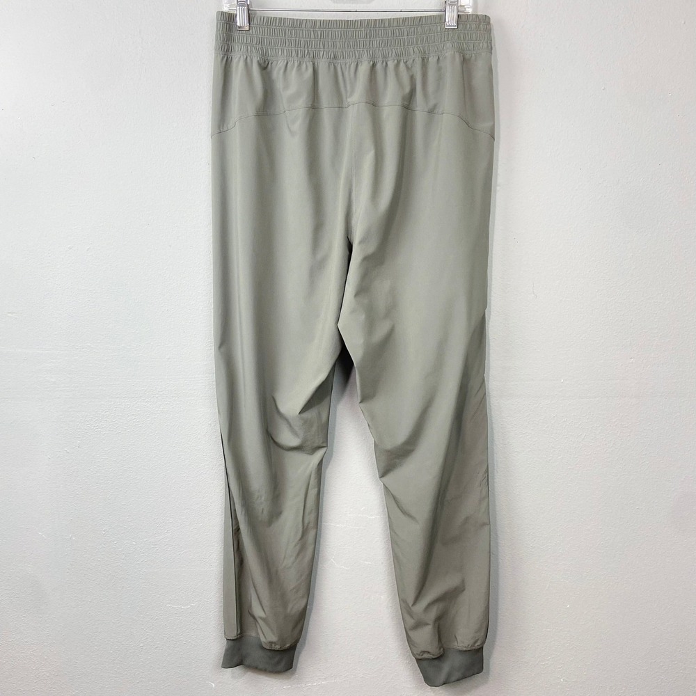 Lululemon Wanderer Cropped Jogger Pants Size 10 Grey‎ Sage Athleisure Workout - Picture 7 of 10